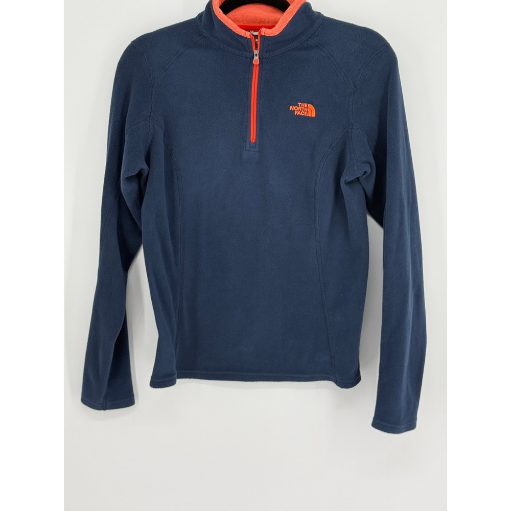 The North Face Womens Colorblock Fleece Zip Pullover Size S Gorpcore Layer